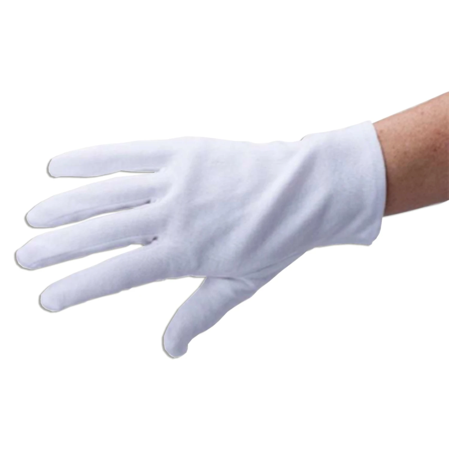 1 Paar Handschuhe - weiß - AZO frei 3 1 Paar Handschuhe - weiß - AZO frei – Bild 3