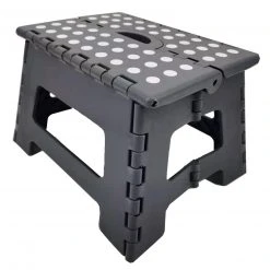 Klapphocker - grau - 22 cm hoch