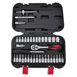 profitan Steckschlüssel-Bit-Satz - inklusive Umschaltknarre - 38-teilig