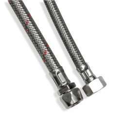 Flex-Anschlussschlauch - Edelstahl - 30 cm