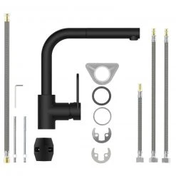 Küchenarmatur - schwarz matt - Hochdruck -Baumarkt Verkaufsgeschäft 1059004501 05 1600Wx1600H