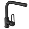 Küchenarmatur - schwarz matt - Hochdruck