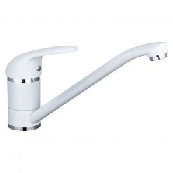 Küchenarmatur - weiß matt - Hochdruck