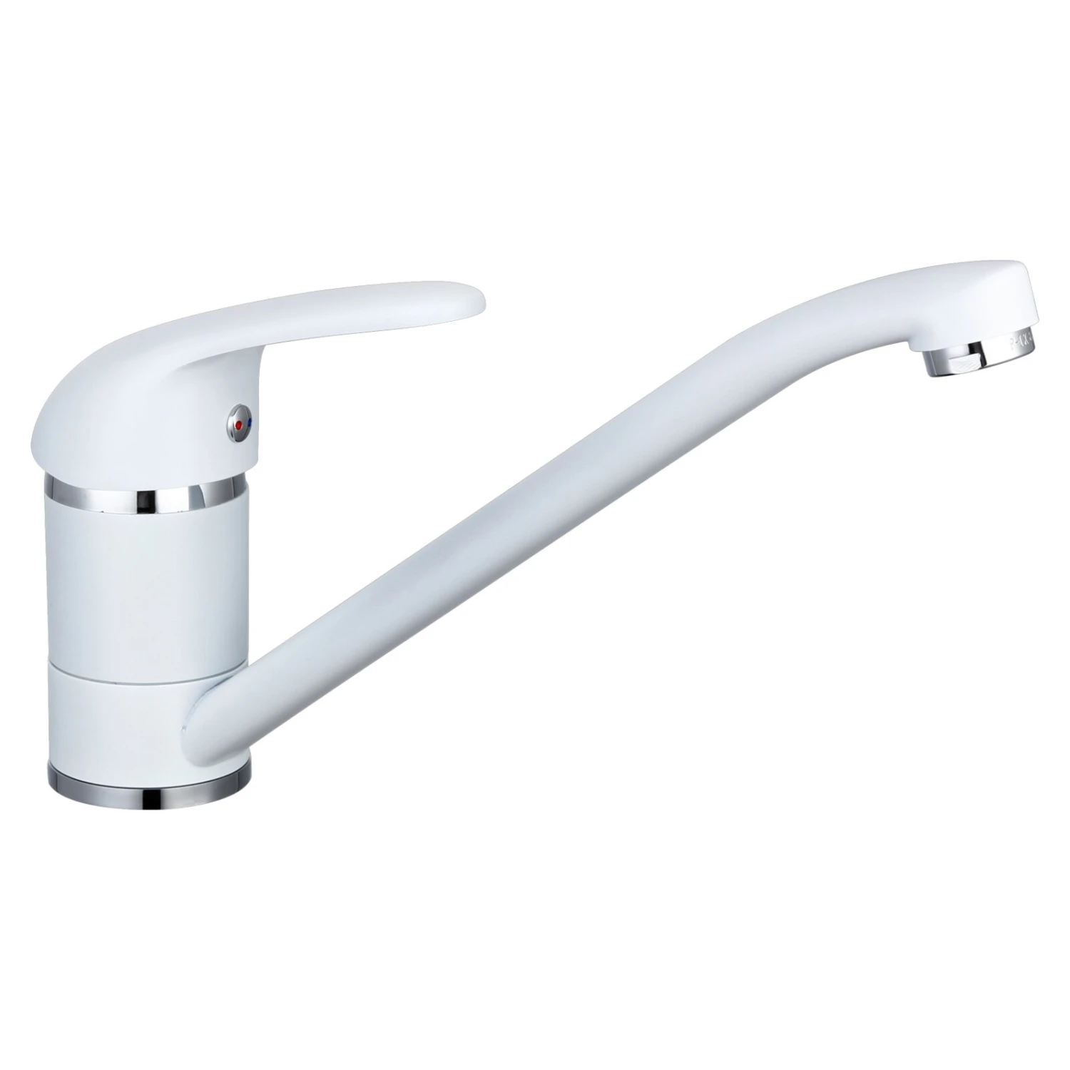 Küchenarmatur - weiß matt - Hochdruck 1 Küchenarmatur - weiß matt - Hochdruck