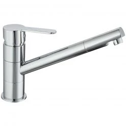 Küchenarmatur - silber - Hochdruck