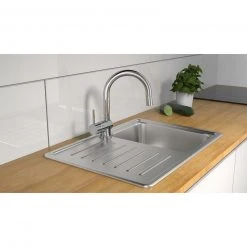 LED-Küchenarmatur - silber - Hochdruck - mit Farbwechsel -Baumarkt Verkaufsgeschäft 1059027200 04 1600Wx1600H