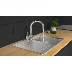 LED-Küchenarmatur - silber - Hochdruck - mit Farbwechsel -Baumarkt Verkaufsgeschäft 1059027200 06 1600Wx1600H