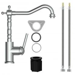 Küchenarmatur - silber - Hochdruck -Baumarkt Verkaufsgeschäft 1059027300 05 1600Wx1600H