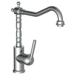 Küchenarmatur - silber - Hochdruck