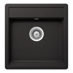 Einbauspüle - Nero - Cristalie - 49x51 cm