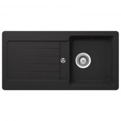 Einbauspüle - Onyx - Cristalite - 86x43,5 cm