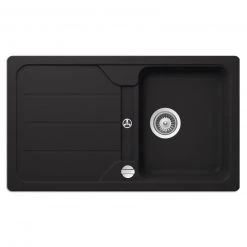 Einbauspüle - Onyx - Cristalite+ - 86x50 cm