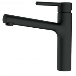 Küchenarmatur CENTRO HD - schwarz matt - Hochdruck