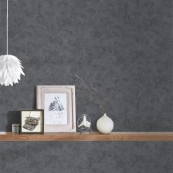 Vliestapete MEMORY 3 - uni grau - 10 Meter -Baumarkt Verkaufsgeschäft 2002005802 03 1600Wx1600H