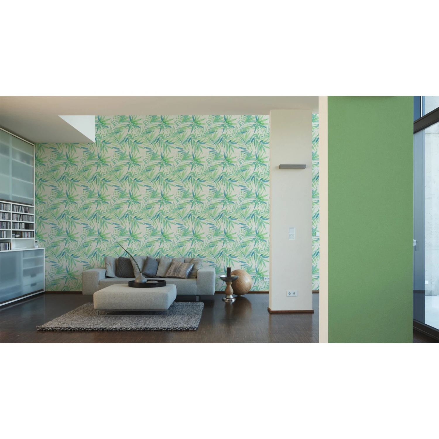 Vliestapete Designdschungel by Laura N. - uni weiß - 10 Meter 4 Vliestapete Designdschungel by Laura N. - uni weiß - 10 Meter – Bild 4