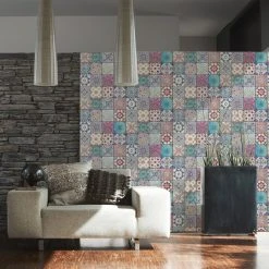 Vliestapete NEUE BUDE 2.0 - bunt - Ornamente - 10 Meter -Baumarkt Verkaufsgeschäft 2002006507 03 1600Wx1600H