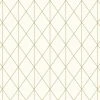 Vliestapete Designdschungel by Laura N.- gold metallic-creme - 10 Meter