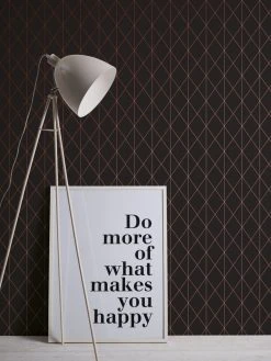 Vliestapete Designdschungel by Laura N.- gold metallic-schwarz - 10 Meter -Baumarkt Verkaufsgeschäft 2002006700 04 1600Wx1600H