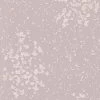 Vliestapete Designdschungel by Laura N.- braun metallic-rosa - 10 Meter