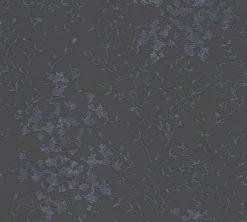 Vliestapete Designdschungel by Laura N.- schwarz metallic-grau - 10 Meter