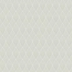 Vliestapete - Blumen - weiß - 10 Meter