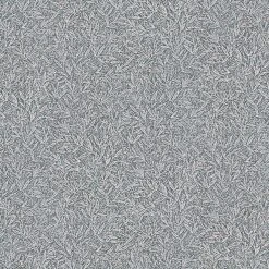 Vliestapete - Blätter - anthrazit - 10 Meter