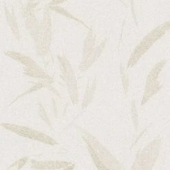 Vliestapete - creme - floral - 10 Meter