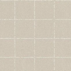 Vliestapete - kariert - beige - 10 Meter