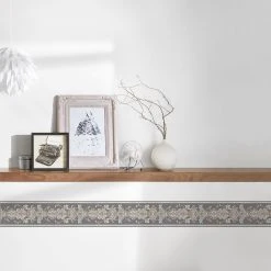 Vinyl-Borte ONLY BORDER - silber - 10 cm -Baumarkt Verkaufsgeschäft 2002010900 03 1600Wx1600H