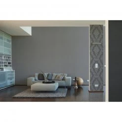 Vliestapete SHINY - grau - 10 Meter -Baumarkt Verkaufsgeschäft 2002014000 05 1600Wx1600H