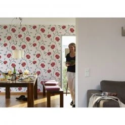 Vinyltapete - creme - 10 Meter -Baumarkt Verkaufsgeschäft 2002025200 07 1600Wx1600H