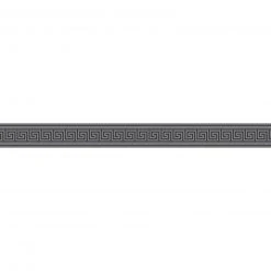 Vlies-Borte - anthrazit - graphic - 4 cm