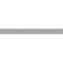 Vlies-Borte - hellgrau - graphic - 4 cm