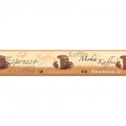 Vinyl-Borte ONLY BORDERS 7 - braun-beige - Kaffee - 13 cm