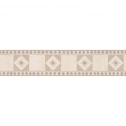 Vinyl-Borte ONLY BORDERS 6 - natur - Quadrate - 13 cm