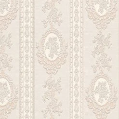 Vinyltapete - ORNAMENTE - beige - 10 Meter