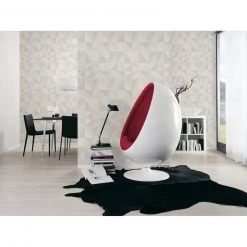 Vinyltapete BJÖRN - creme-grau-rosa - 10 Meter -Baumarkt Verkaufsgeschäft 2002040602 04 1600Wx1600H