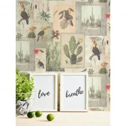 Vliestapete - Authentic Walls 2 - braun-beige-grün - 10 Meter -Baumarkt Verkaufsgeschäft 2002041300 03 1600Wx1600H