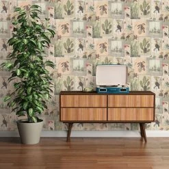 Vliestapete - Authentic Walls 2 - braun-beige-grün - 10 Meter -Baumarkt Verkaufsgeschäft 2002041300 04 1600Wx1600H