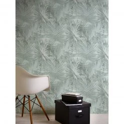 Vliestapete - floral - türkis-grün - 10 Meter -Baumarkt Verkaufsgeschäft 2002041501 05 1600Wx1600H