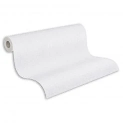 Vliestapete - Uni - hellgrau