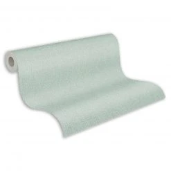 Vliestapete - Uni - grün - 10 Meter