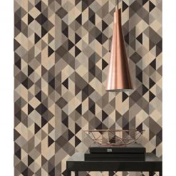 Vliestapete SCANDINAVIAN 2 - schwarz-braun - 10,05 Meter -Baumarkt Verkaufsgeschäft 2002051700 03 1600Wx1600H