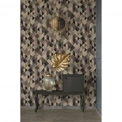 Vliestapete SCANDINAVIAN 2 - schwarz-braun - 10,05 Meter -Baumarkt Verkaufsgeschäft 2002051700 04 1600Wx1600H