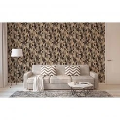 Vliestapete SCANDINAVIAN 2 - schwarz-braun - 10,05 Meter -Baumarkt Verkaufsgeschäft 2002051700 06 1600Wx1600H