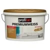 profitan Premiumweiß Wand- und Deckenfarbe - 5 Liter