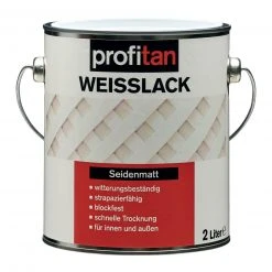 profitan Weißlack - seidenmatt - 2 Liter