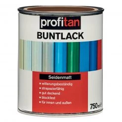 profitan Buntlack - lehmbraun seidenmatt - 750 ml