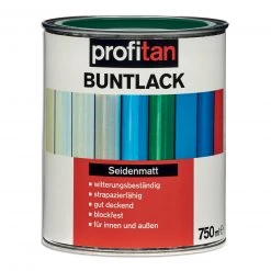 profitan Buntlack - moosgrün seidenmatt - 750 ml