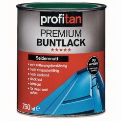 profitan Premium Buntlack - moosgrün seidenmatt - 750 ml